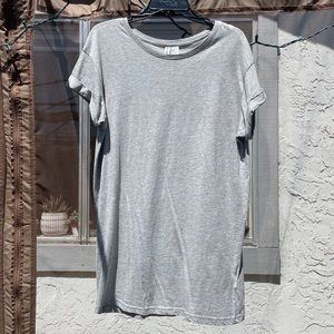 H&M Gray T-Shirt Dress
